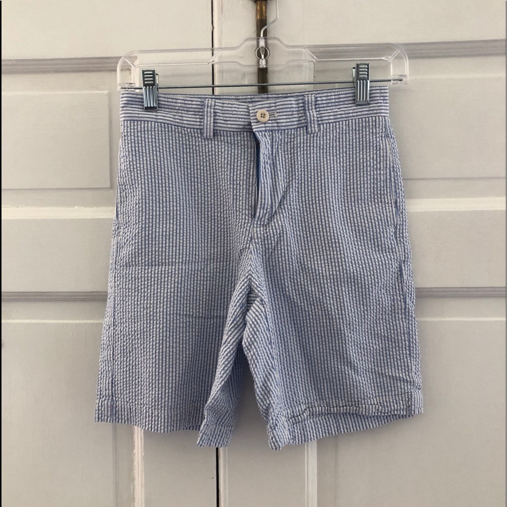 BV boys seersucker shorts